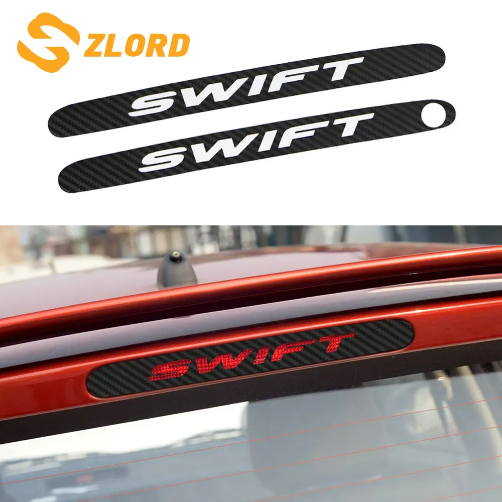 Дополнительный тормозной фонарь наклейка для Suzuki Swift Стайлинг углеродное