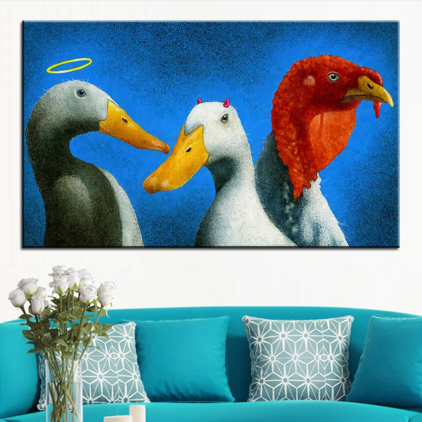 Картина маслом большого размера настенная живопись хороший и уродливый рисунок