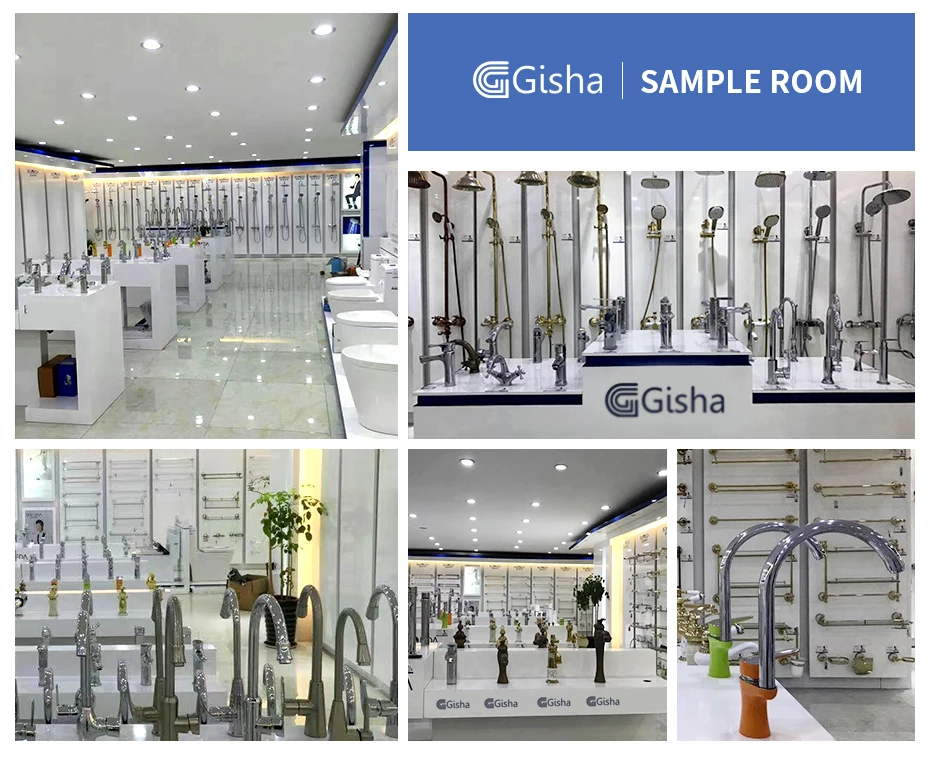 Gisha 1 набор, Ванна, Душ, ванная комната, Душ, туалет, кран, душевой набор в горке, Большая душевая головка, ручной показ G5009