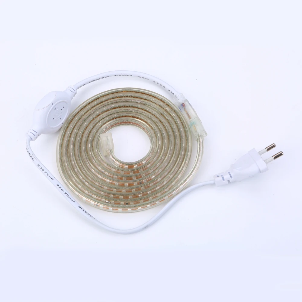 220 В СВЕТОДИОДНАЯ лента SMD 2835 120led/M 1 м 2 3 5 10 100 водонепроницаемый гибкий ленточный