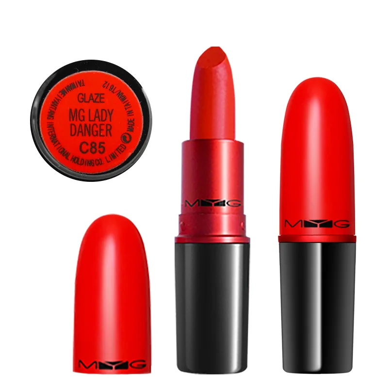 MYG 9 цветов матовая фотовспышка водонепроницаемая длинная фотовспышка|makeup lip