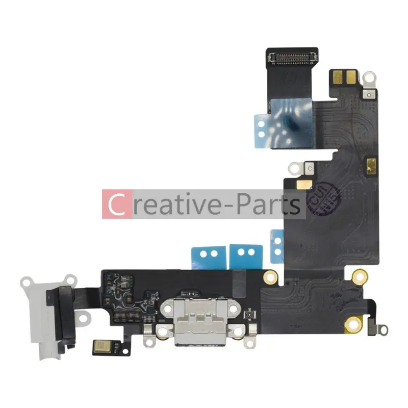 Класс AAA белый зарядный порт USB док разъем гибкий кабель лента для iPhone 6 Plus 5 с