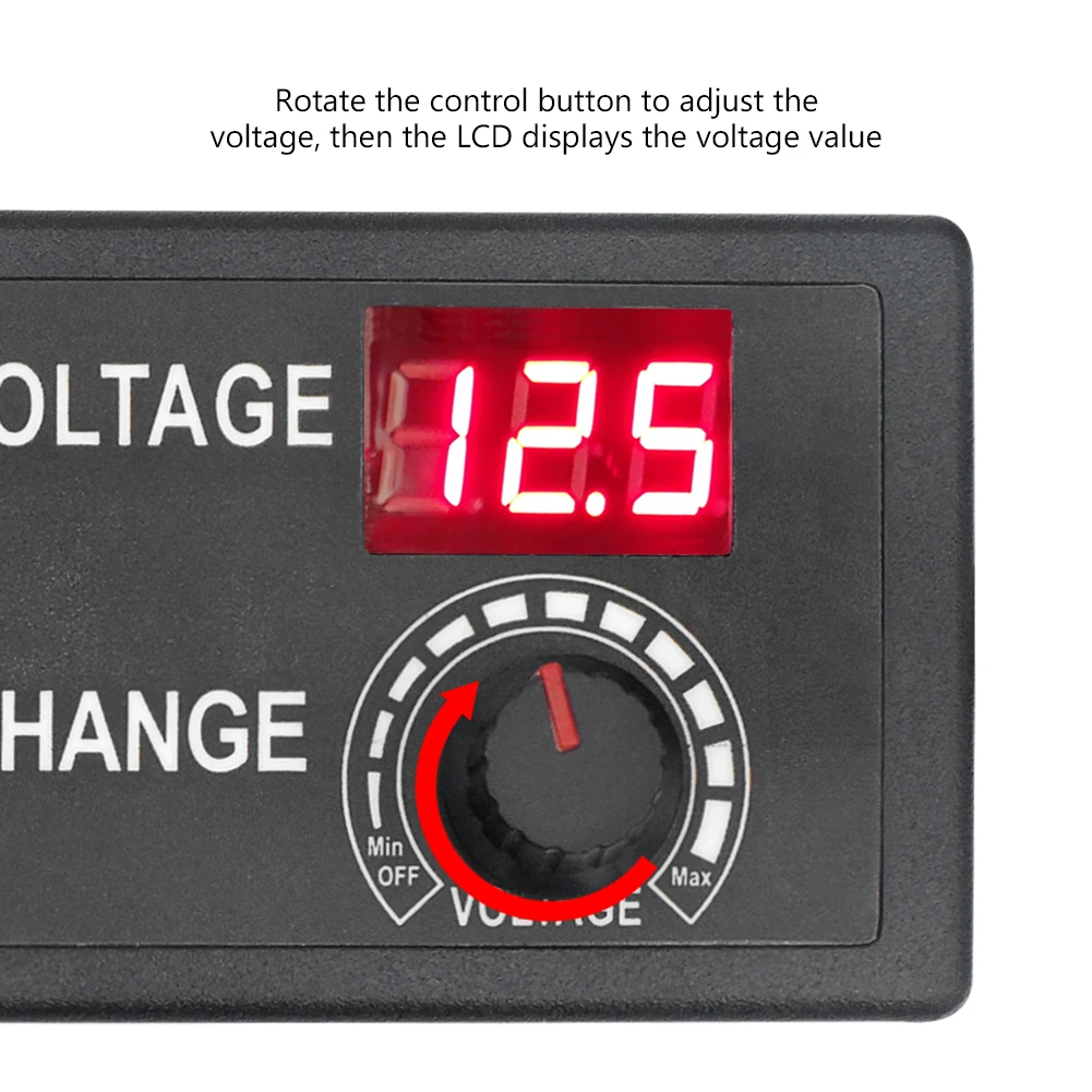 Универсальный Регулируемый AC/DC источник питания adatpor 3 12 24 V адаптер с дисплеем