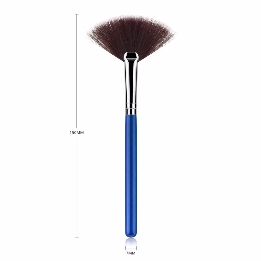 Кисти для макияжа в форме веера косметические кисти brochas maquillaje смешивание