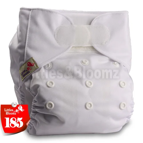 [Littles&Bloomz] Детские Моющиеся Многоразовые, настоящая стандартная ткань, застежка-липучка, карман для подгузников, пеленки, обертывание, подходит для рождения в горшке - Цвет: 185