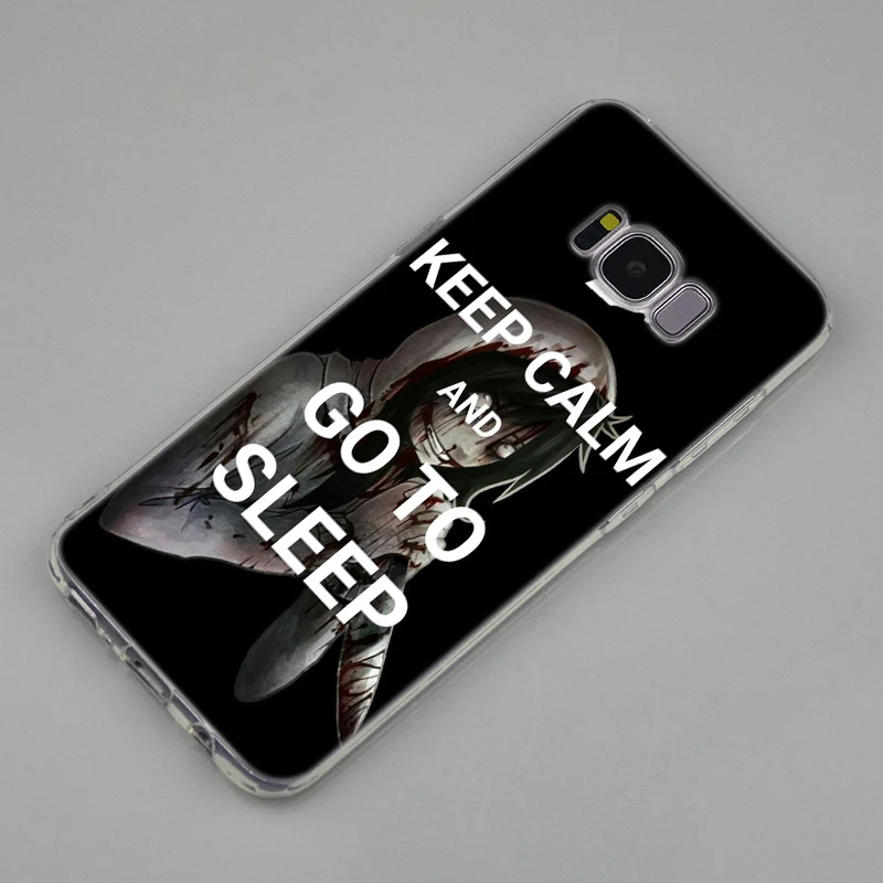Hot Anime Jeff The Killer Soft Silicone Case For Samsung Galaxy Note 10 Plus S8 S9 S10 5G S6 S7 Edge S5 S10e 5 Fashion | Мобильные