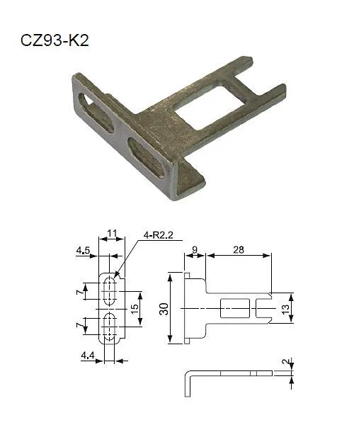 CZ93-K1 ключ безопасности переключатель с блокировкой ключ