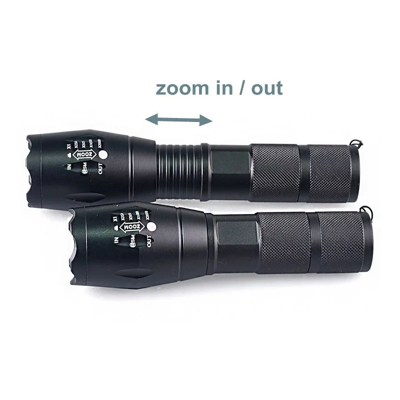TMWT светодиодный фонарик ультра яркий T6 CREE L2 мощный G700 зум фонарь для кемпинга черный или камуфляж