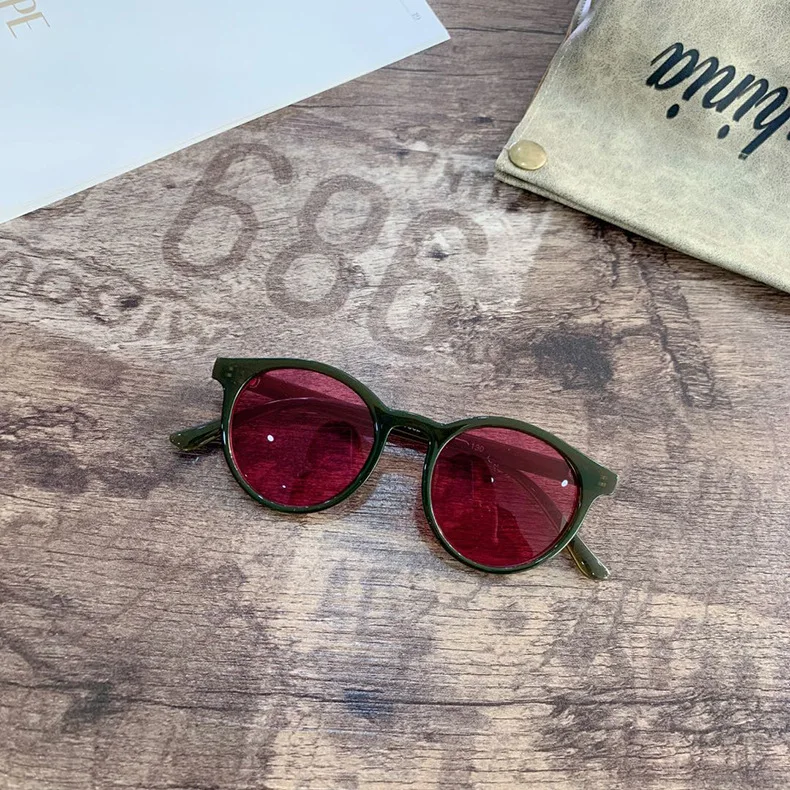 MYT_0116 Kids Sunglasses Boys And Girls Retro Children Sunglasses Round Sun Glasses Vintage Baby Oculos Retro Eyewear
