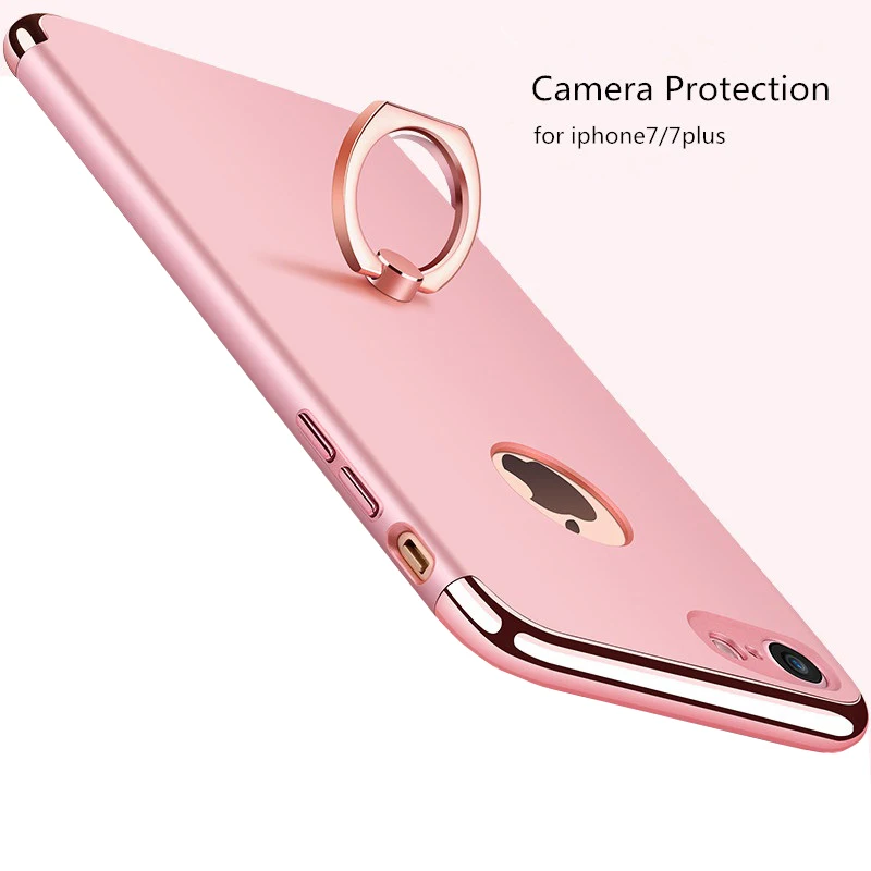 Чехол для iphone 6 7 8 plus x xs xr max чехол 3 в 1 противоударный телефона роскошный с