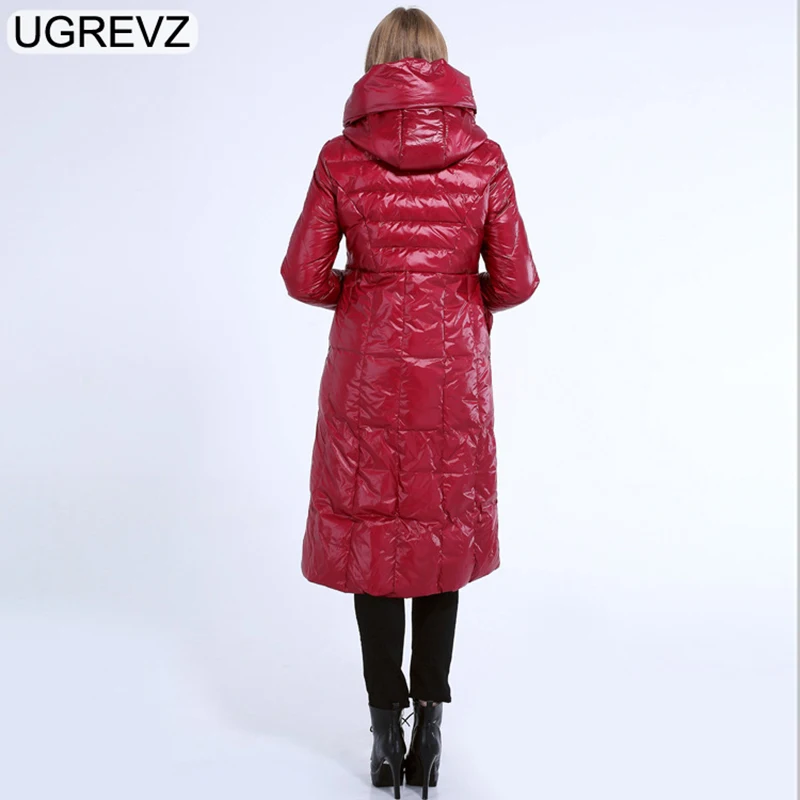 4XL женские пальто с капюшоном зимние теплые парки женская брендовая куртка