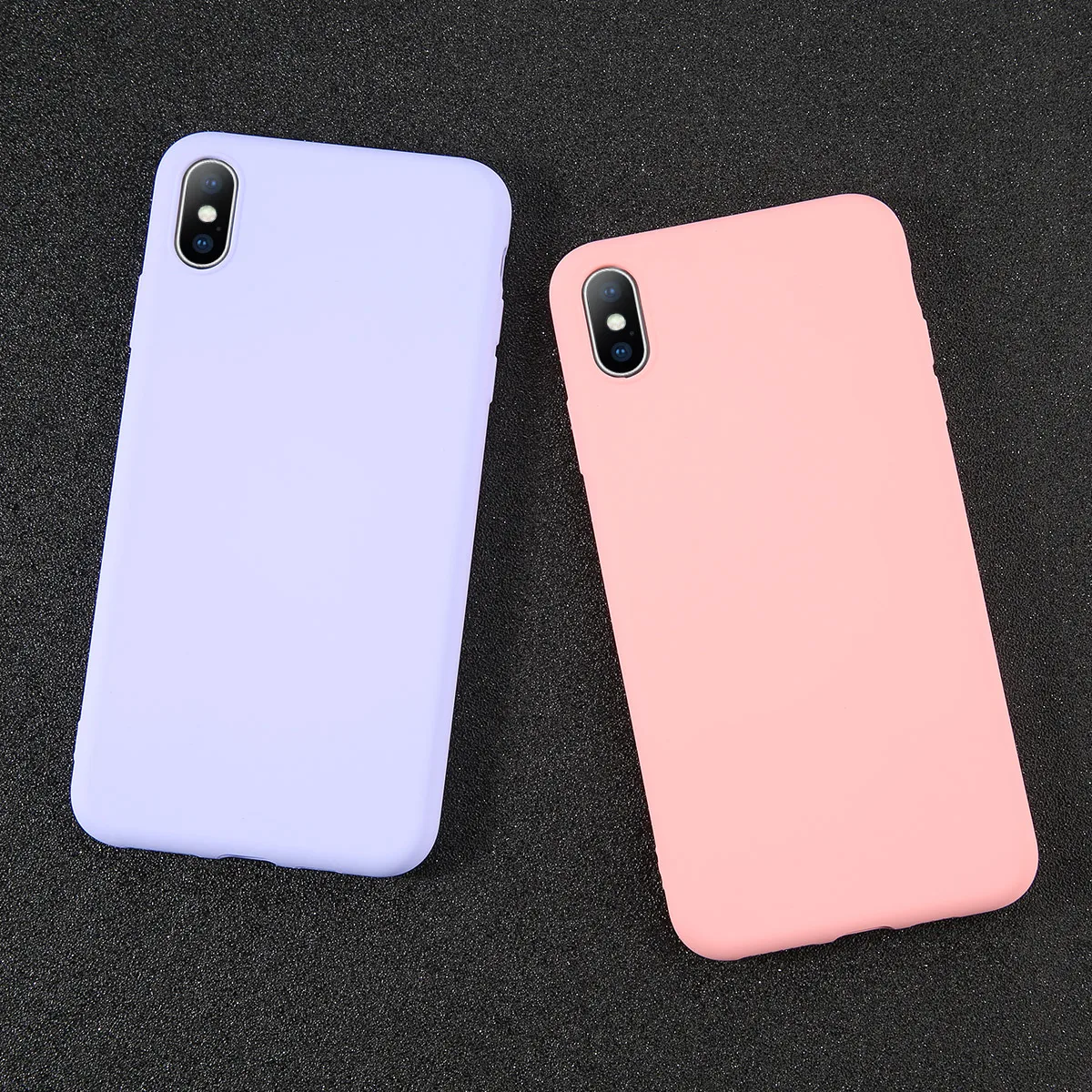 Чехол для телефона ярких цветов iPhone Xr мягкий силиконовый чехол 8 7 6 6s Plus из ТПУ Xs Max