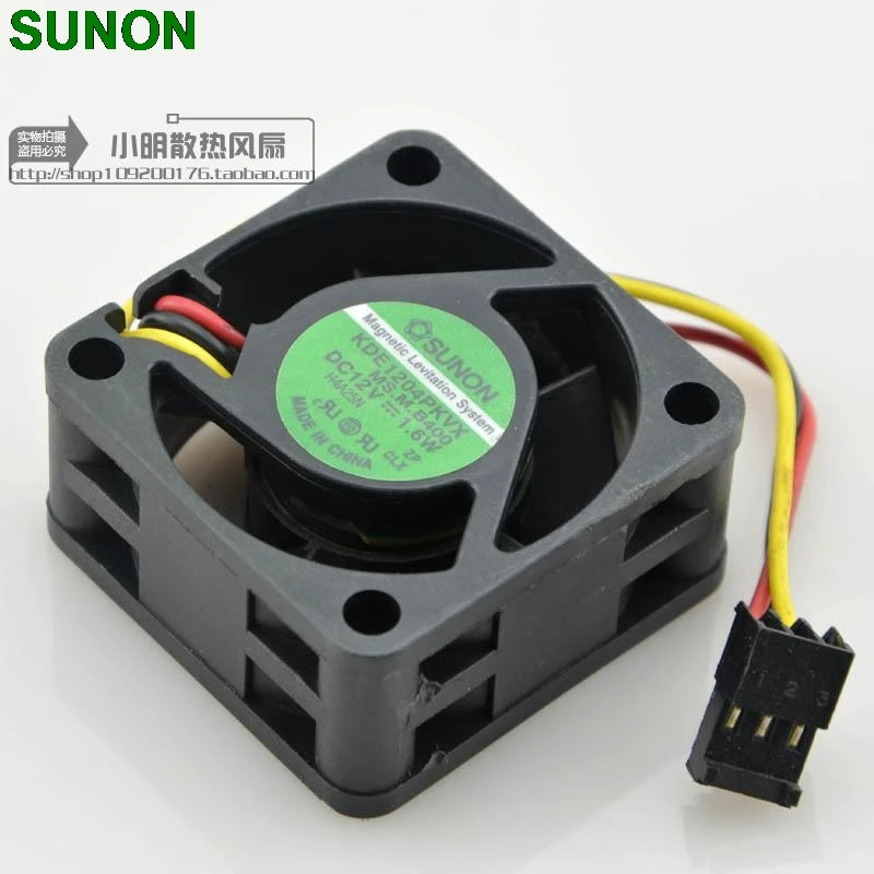 Для Sunon KDE1204PKVX MS.M.B400 12V 1 6 W вентилятор охлаждения сервера 4020 40x40x20 мм 4 см|fan heatsink|fan