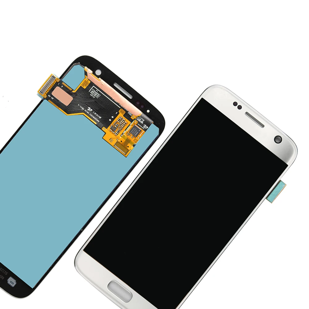 ЖК-дисплей SUPER AMOLED G930F для Samsung Galaxy S7 LCD G930FD с сенсорным экраном и дигитайзером в