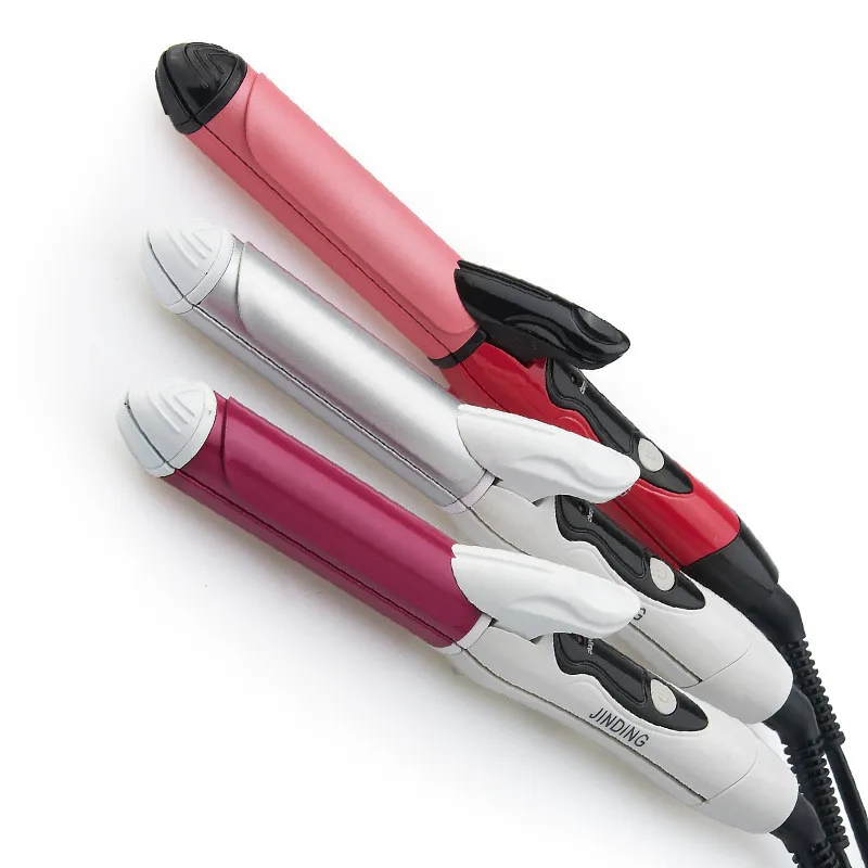 Цена со скидкой хит продаж 2-в-1 мини Керамический выпрямитель для волос ролик