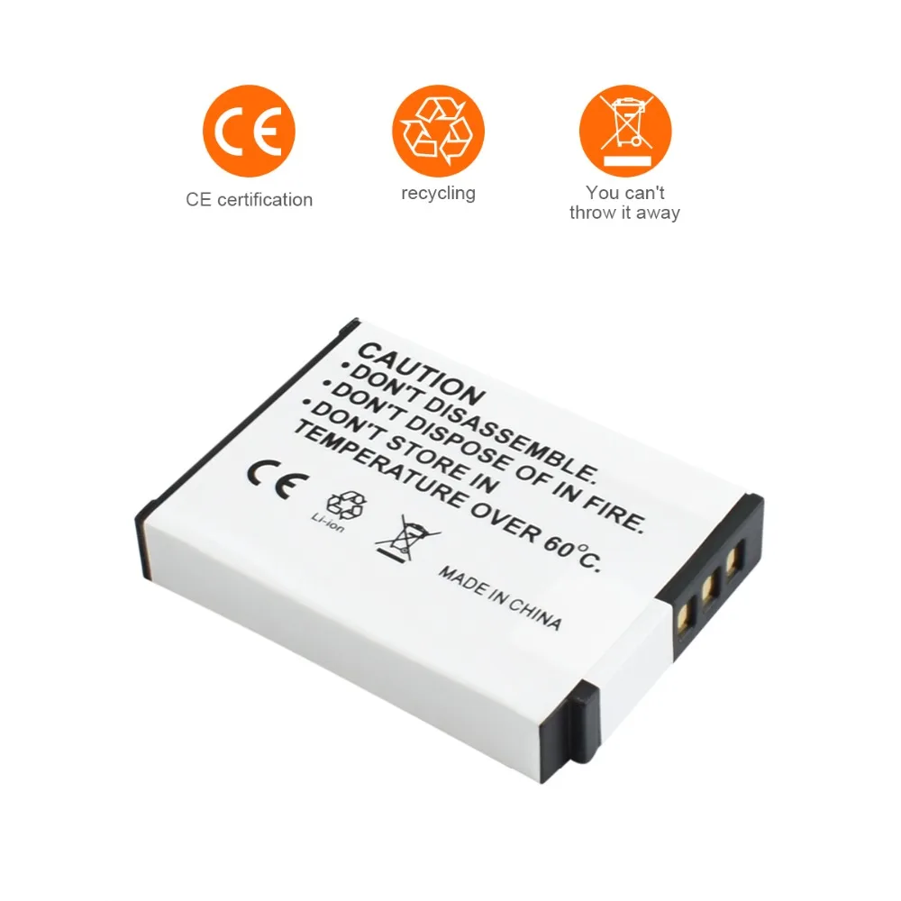 EN-EL12 ENEL12 сменный аккумулятор + зарядное устройство для Nikon Coolpix A1000 B600 W300 A900 AW100 AW110