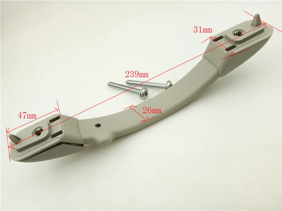 Серый для Peugeot 307 301 206 207 Citroen C2 2014 Elysee внутри крыши внутренний ручной