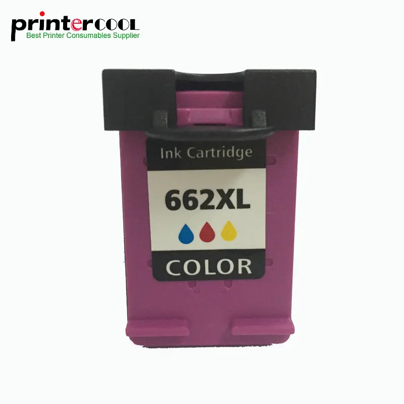 Замена картриджа для принтера HP 662 xl Deskjet 1015 1515 2515 2545 2645 3545 4510|Чернильные картриджи|