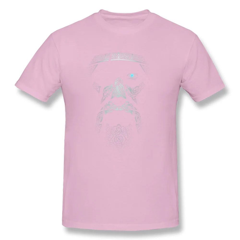 Мужская футболка с круглым вырезом Camisa manner рубашка и надписью vikings классические