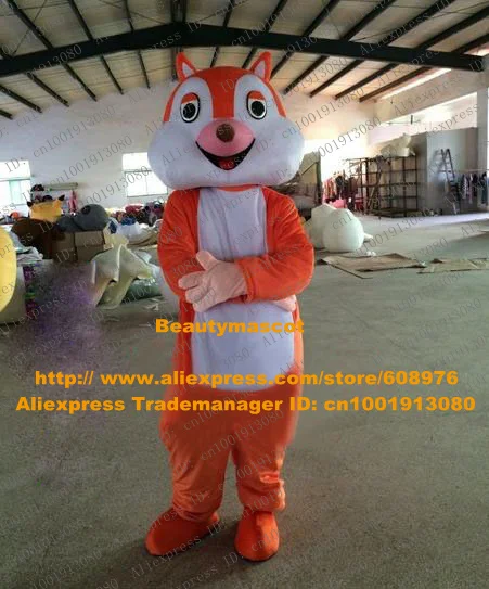 Rident оранжевый белка бурундук Chipmuck чиппи Eutamias костюм талисмана персонажа из