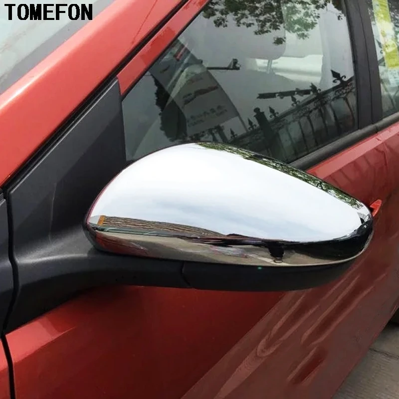 TOMEFON 2 шт. для Chevrolet New Sail 2015 2016 2017 2018 ABS хромированный чехол зеркала заднего вида 3