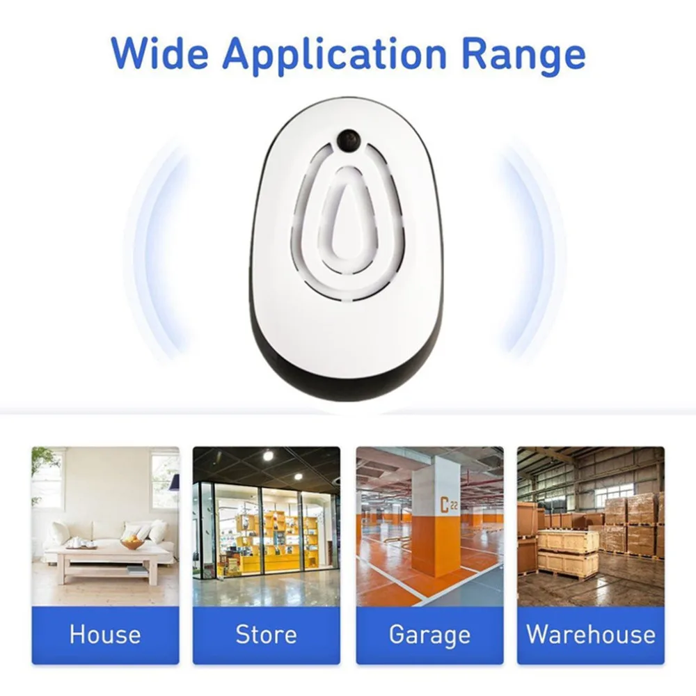 Ultrasonic Pest Repeller Control Reject Mosquitoes Ant Mice Spider Cockroach Insect killer Repellent Outdoor Gard | Дом и сад