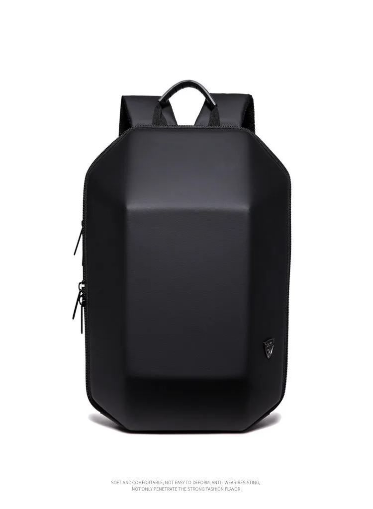 Brand Men Hard Shell Backpack Anti Theft Travel Creative Alien Casual Laptop Waterproof Back Pack Teenage School Bags Boy OZUKO