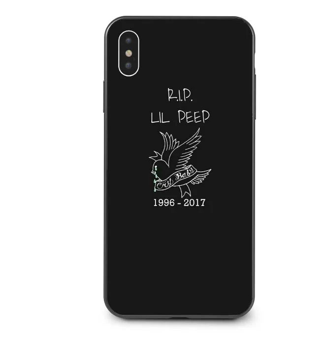 Xxxtentacion Bad vibes forever lil peep черные силиконовые чехлы для телефонов Чехол iPhone 5 5S SE 6 S Plus 7