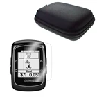 Прозрачная защитная пленка для ЖК-экрана Защитная пленка + защитный чехол Портативная сумка для дорожногогорного велосипеда GPS Garmin Edge 200