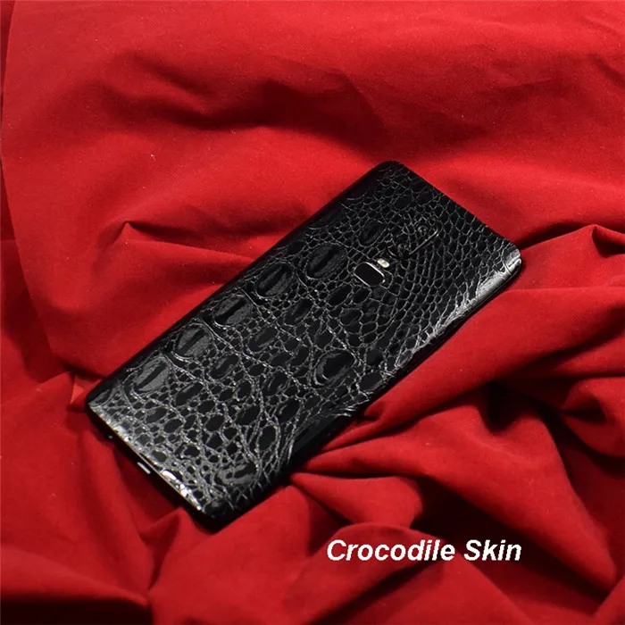 Crocodile Skin 3D наклейка из углеродного волокна для OnePlus 7 Pro, кожа/дерево, защитная задняя крышка для телефона, наклейка для OnePlus 6T 1+ 6, наклейка - Цвет: Crocodile Skin