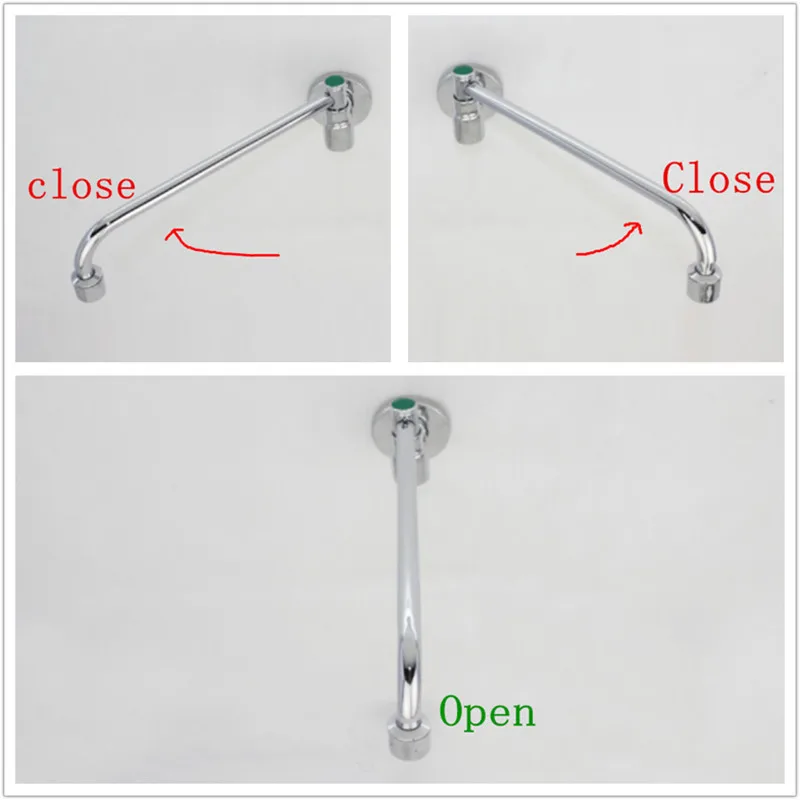 Модный высококачественный полуавтоматический 360 градусов настенный кран один