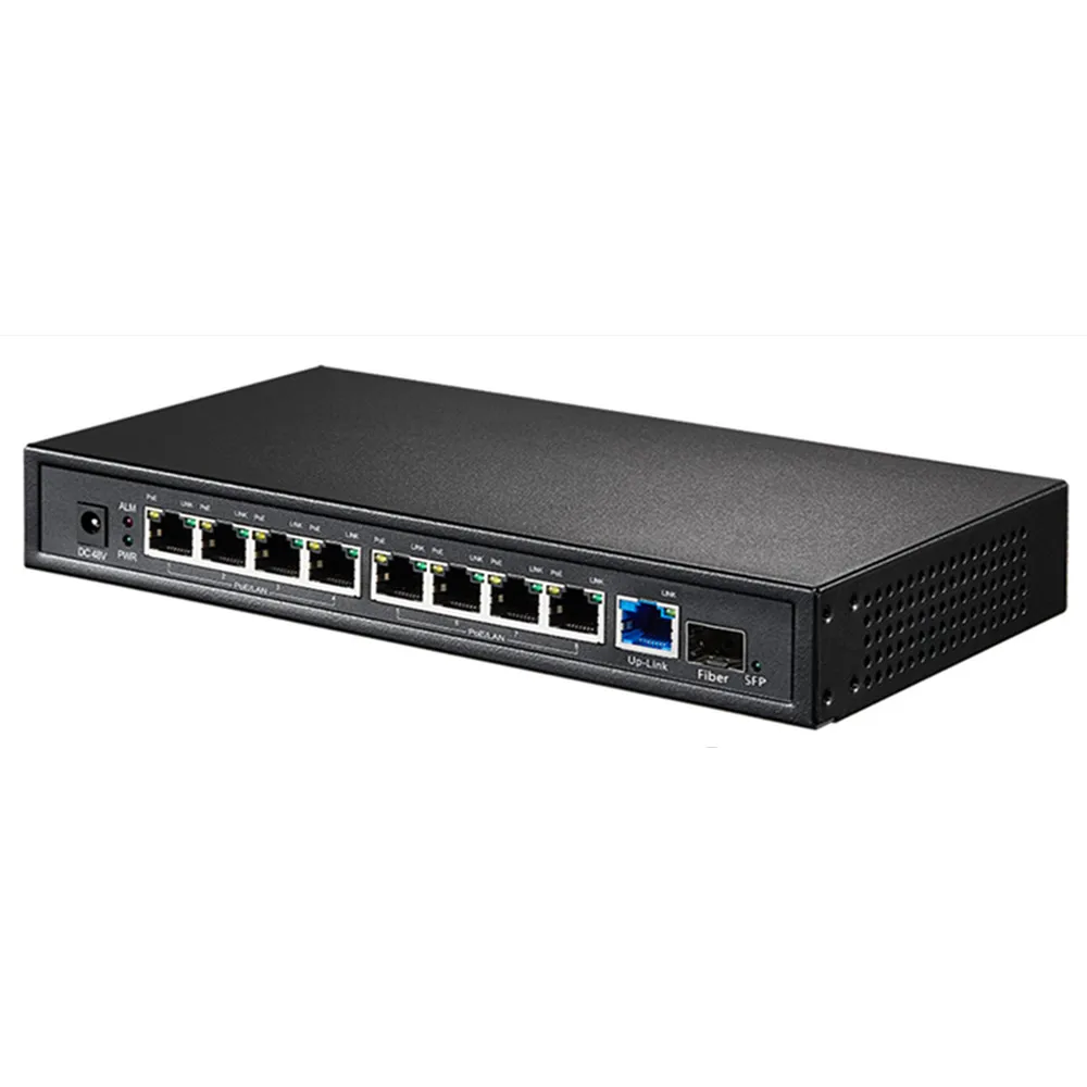 SP 1009 10/100/1000 m 9 Gigabit Неуправляемый коммутатор PoE Беспроводной контроллер AP