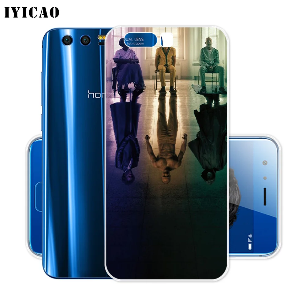 IYICAO стеклянный Мягкий силиконовый чехол для Huawei Y9 Y7 Y6 Prime 2018 Honor 8C 8X8 9 10 Lite 7X 7C 6A 7A Pro |