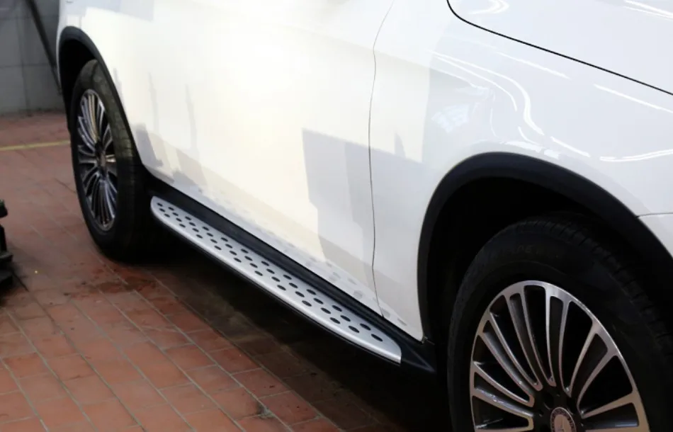 Автомобильные ходовые доски боковые шаг бар педали для Mercedes-Benz GLC X253 AMG GLC200-GLC300, Высокое качество бренд Nerf баров