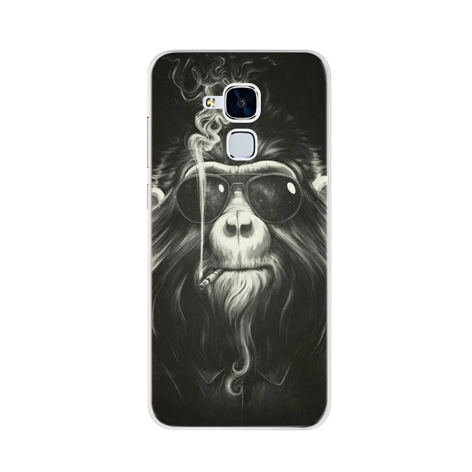Чехол для huawei GT3, чехол для huawei Honor 7 lite/huawei GR5 Mini, мягкая задняя крышка из ТПУ, чехол для телефона huawei GT3 NMO-L21 чехол