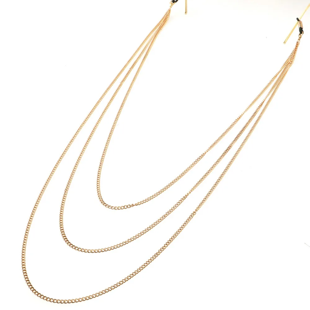 2018 Новое поступление три слоя солнцезащитные очки аксессуары ремешки Ретро