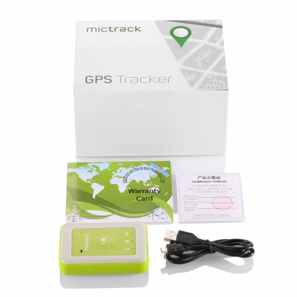 Mictrack 4 г личные gps трекер MT510G Поддержка двусторонний голосовой SOS геозона