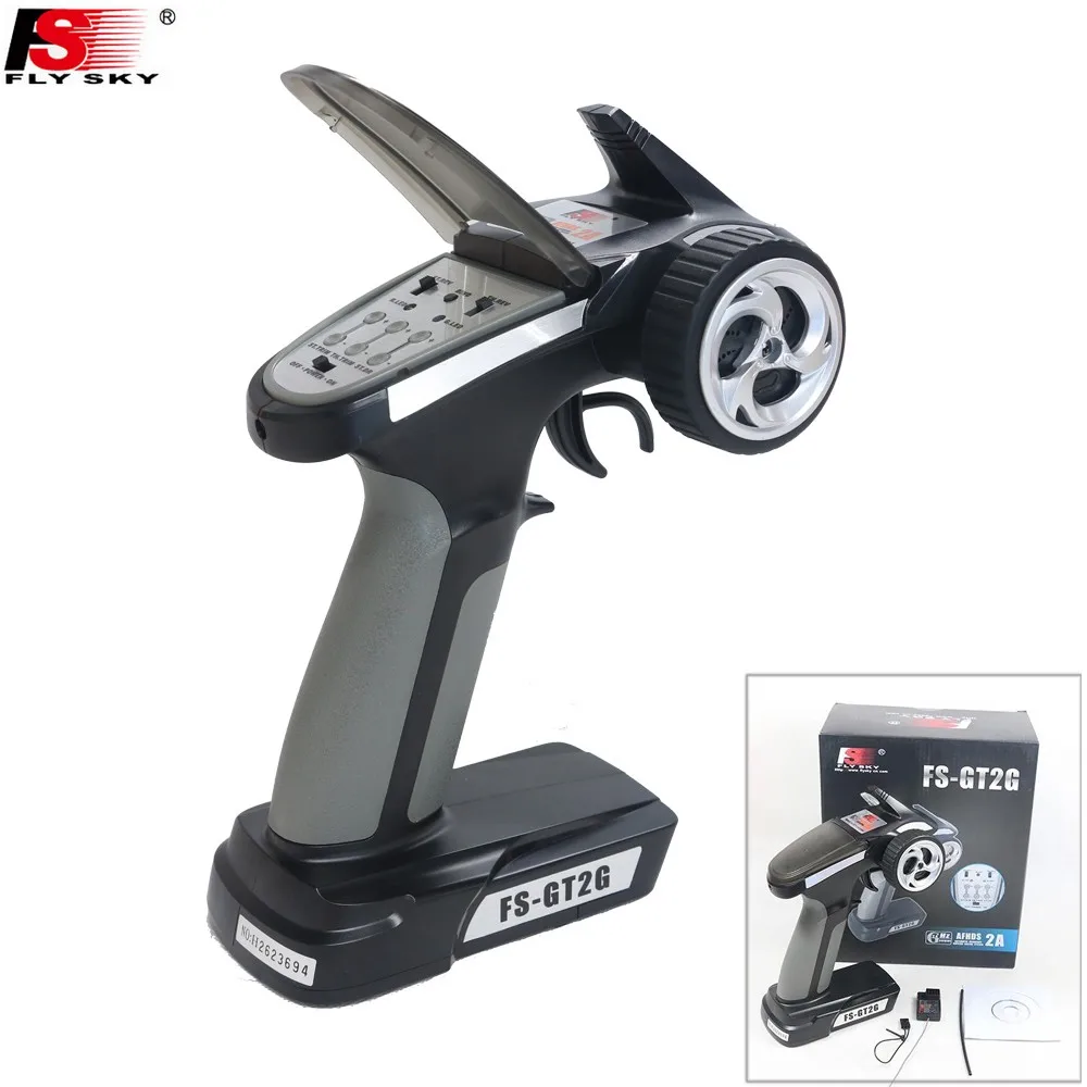 

Original Flysky FS-GT2G 2.4GHz Transmitter With Receiver Set For RC Car And Rc Boat Parts VS Flysky FS-GT2