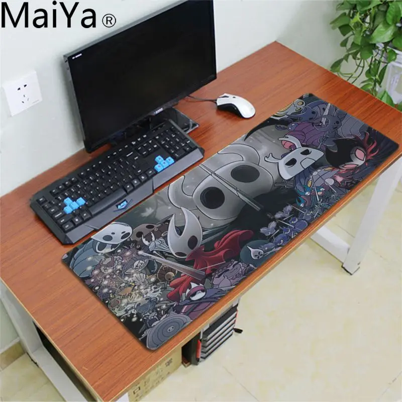 MaiYa простой дизайн полый рыцарь Комфортный коврик для мыши игровой коврик для мыши резиновая мышь прочный Настольный коврик для мыши - Цвет: LockEdge 40x90cm
