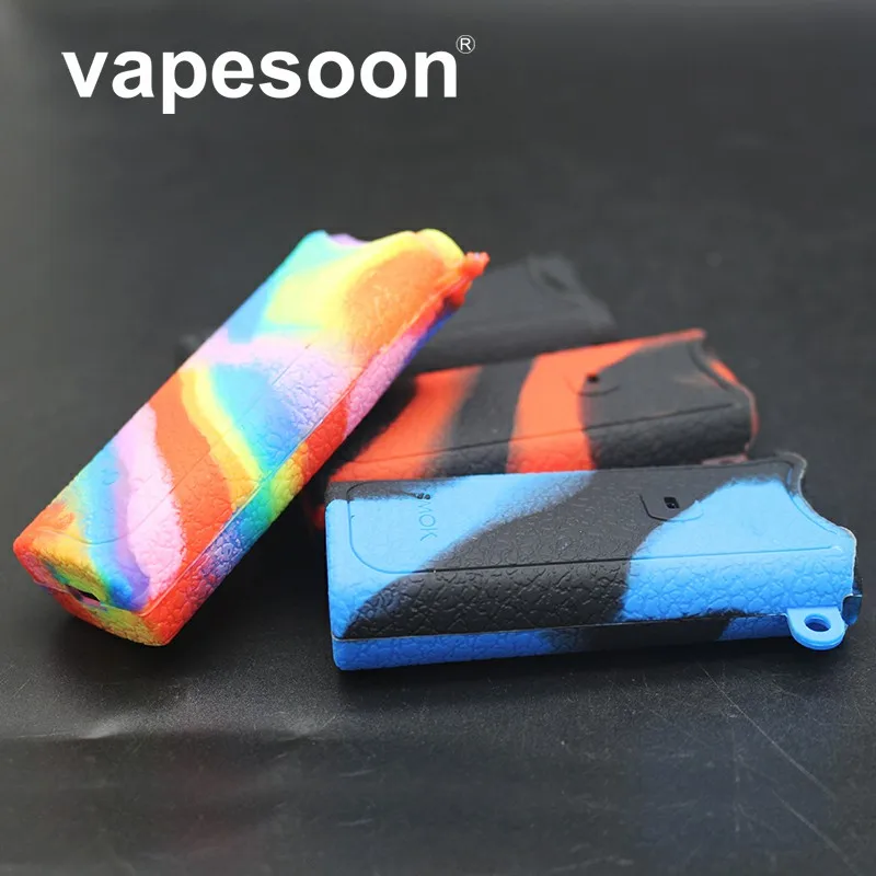 1 шт. Vapesoon Nord силиконовый чехол, защитный чехол для SMOK Nord Pod system Vape комплект, силиконовый чехол Nord футляр для вейпа с металлическим шнурком