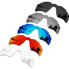 SmartVLT 5 Pieces Polarized Sunglasses Replacement Lenses for Oakley Radar Path Vented - 5 Colors