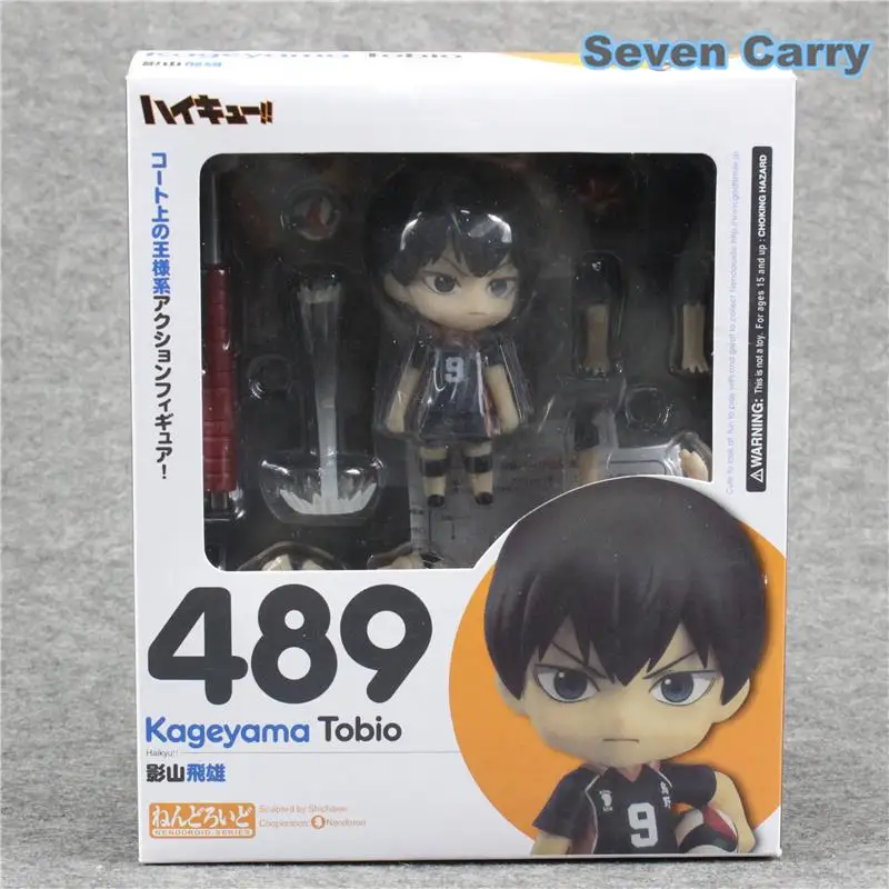 Новый японский аниме Haikyuu GSC #489 kageyama tobio 10 см ПВХ фигурка бесплатная доставка|action