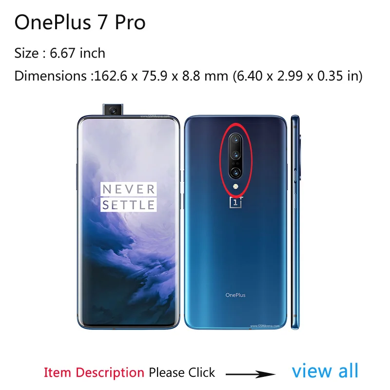 Case For Oneplus 7pro One Plus 7 Pro Back Cover Durable Silicone TPU+PC Kickstand Armor Shockproof Blue Phone Coque Shell | Мобильные