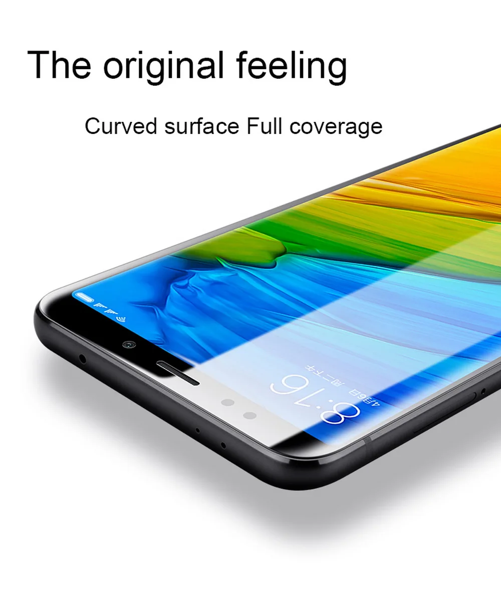 Полное покрытие экрана из закаленного стекла для Xiaomi Redmi Note 7 для Redmi 5Plus Note 5 глобальная Защитная стеклянная пленка на Note 6Pro