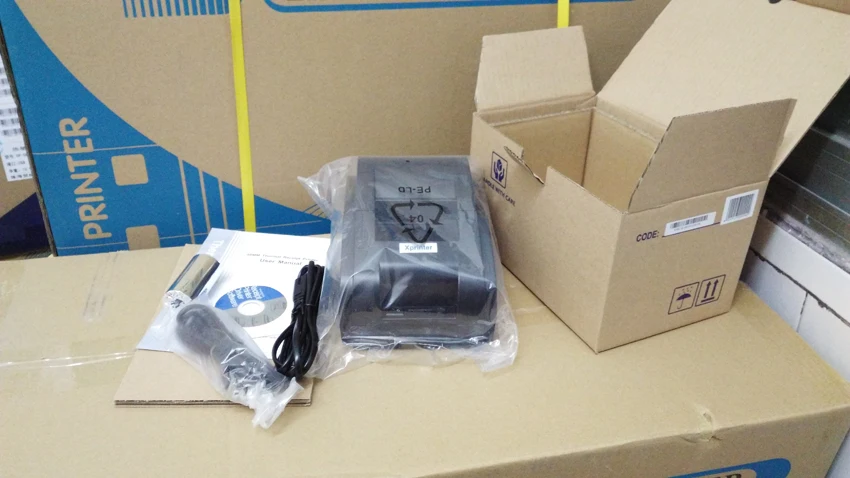 Бесплатная доставка Usb порт 90 мм/сек. оригинальный 58 мм тепловая чековый принтер