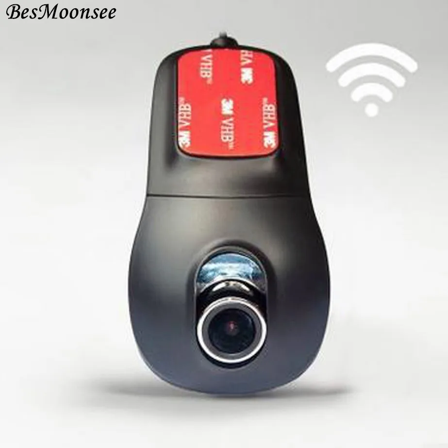 BesMoonsee Dash Camera 170 широкоугольная камера с русским языком Full HD 1080P автомобильная Novatek