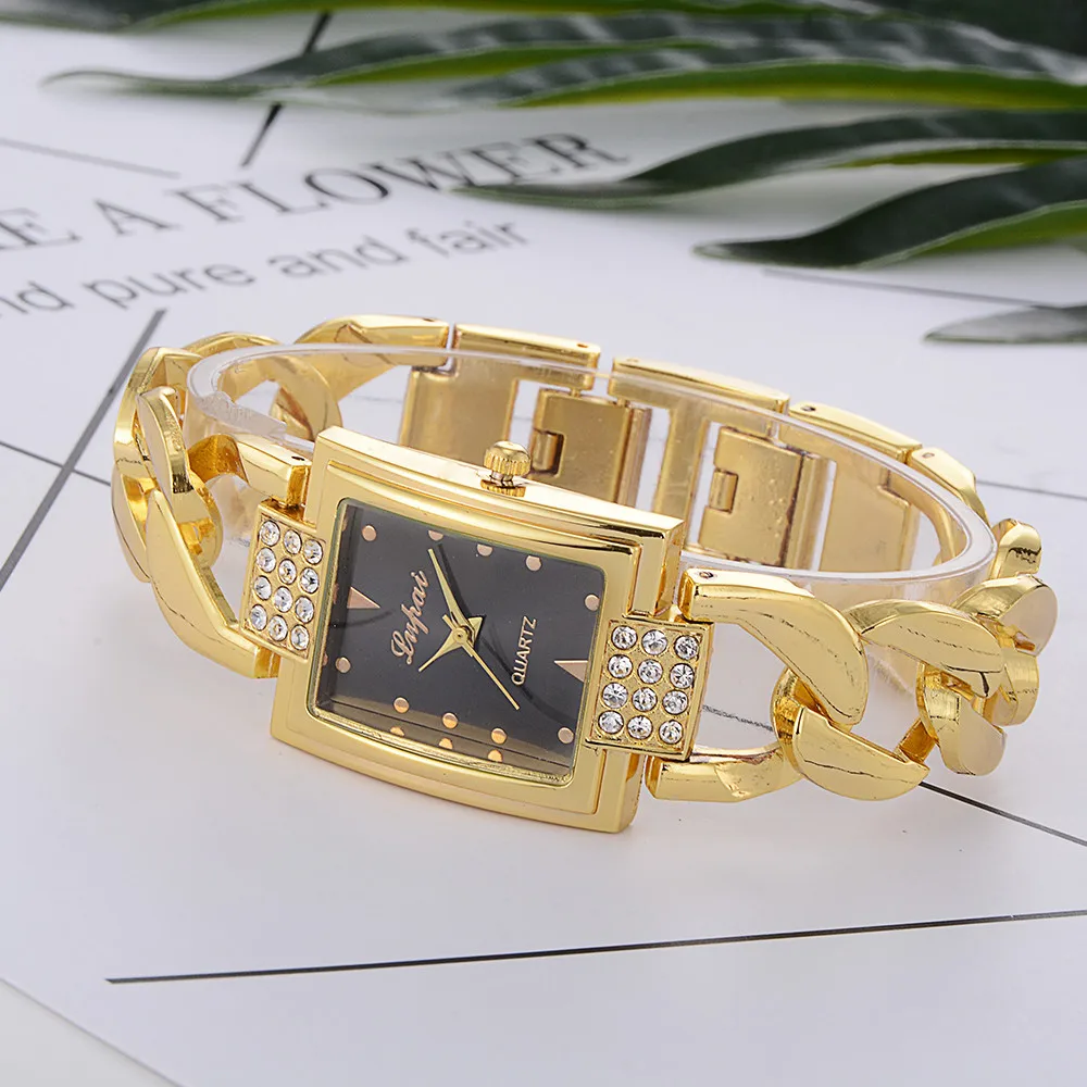 Роскошные золотые часы LVPAI аналоговые кварцевые наручные Montre 2019|Женские часы| |