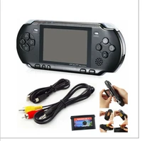 3 inch 16 bit pxp3 slim station video games player handheld game 2pcs game card console built in 999999 classic games new 2016