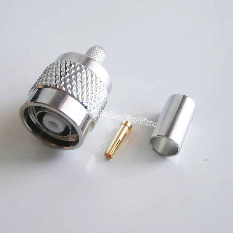 10 шт. обжимные штекеры для кабеля RG58 RG142 RG400 LMR195|plug connector|plug maleplug m |