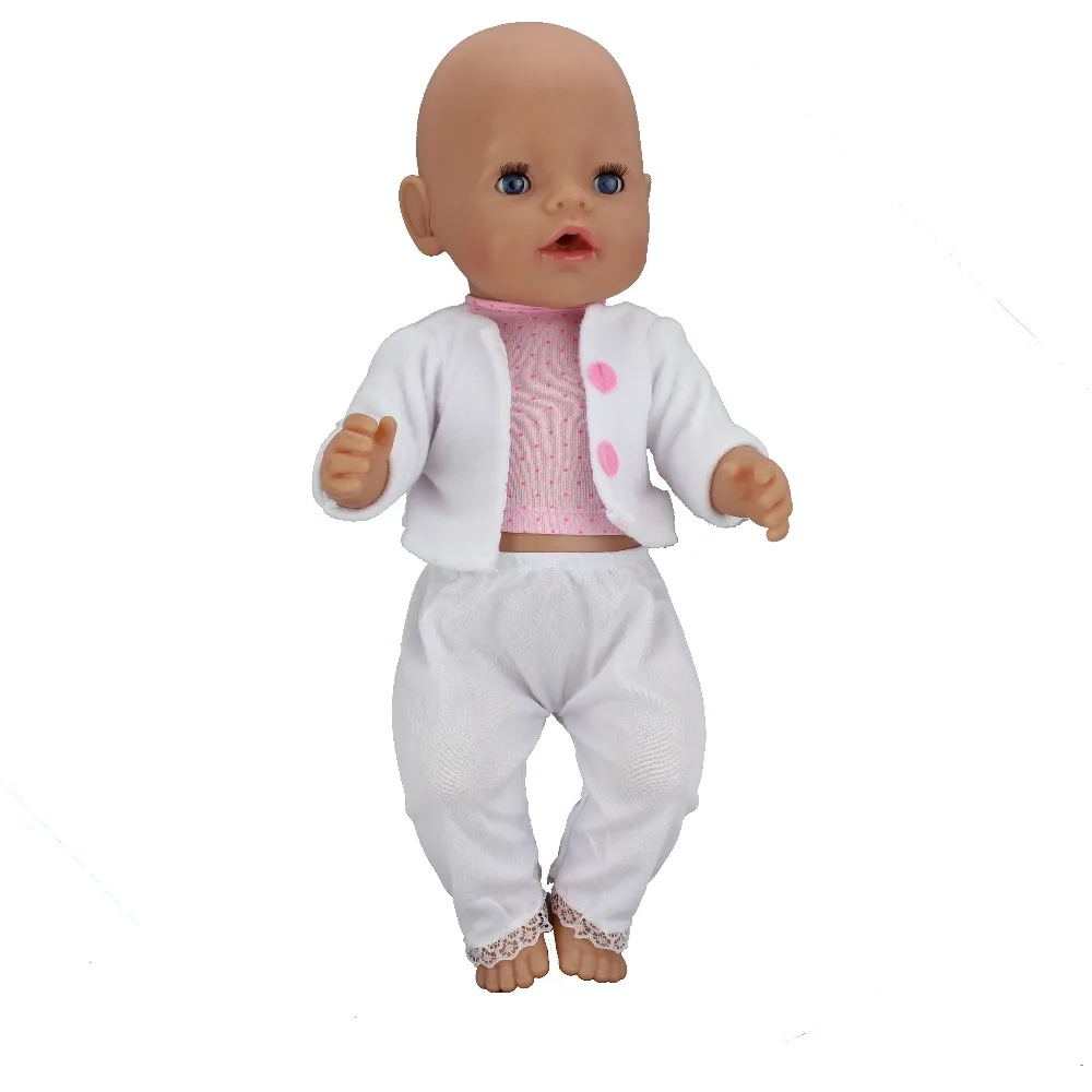 Fashion Coat+Dress Clothes Suit Fit For 43cm Baby Born Doll 17 Inch Dolls | Игрушки и хобби